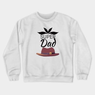 Supper Dad Crewneck Sweatshirt